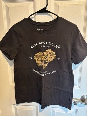 Schitts Black Rose Apothecary Graphic Tee